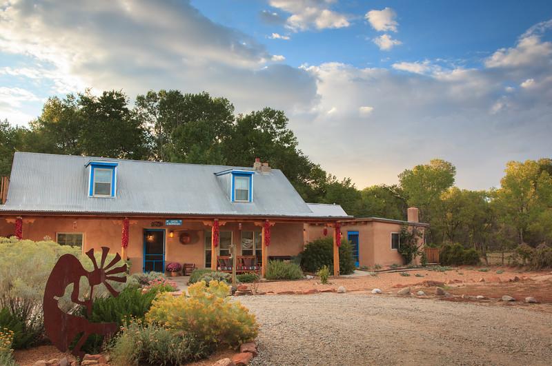 Casa Escondida Bed & Breakfast Chimayo Exteriör bild