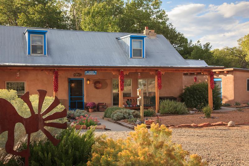 Casa Escondida Bed & Breakfast Chimayo Exteriör bild