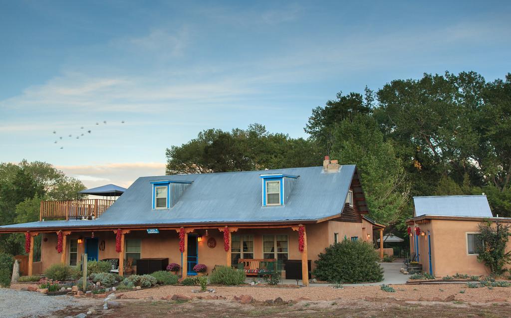 Casa Escondida Bed & Breakfast Chimayo Exteriör bild